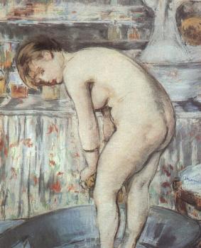 愛德華 馬奈 Woman in a Tub 愛德華 馬奈 Woman in a Tub